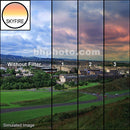 Tiffen 4 x 6" 1 Skyfire Graduated Filter (Vertical Orientation)