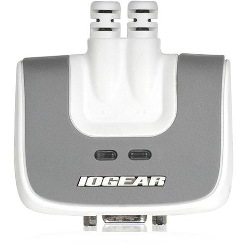 IOGEAR 2-Port Compact USB KVM Switch with 6' Cable