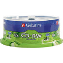 Verbatim CD-RW 700MB Rewritable High Speed Recordable Disc (Spindle Pack of 25)