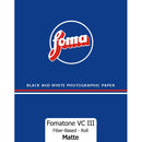 Fomabrom Variable Contrast Fiber-Based Variant 112 Black and White Printing Paper, 42.5" x 33' Roll (Matte)