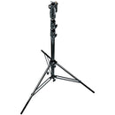 Manfrotto 126BSUAC Heavy Duty Air Cushioned Steel Cine Stand, Black - 11' (3.3m)