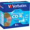 Verbatim CD-R 700MB, 52x, 80 Minute UltraLife Gold Archival Grade, Write-Once, Recordable Disc (Jewel Case Pack of 5)