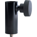 K&M 24521 Reducer Flange for Speaker Stand (Black)