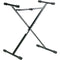 K&M 18969 X-Style Keyboard Stand for Kids (Black)