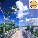 Tiffen 4.5" Round 85 Linear Polarizer Filter (Mounted, Non-Rotating)