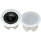 Pyle Pro PDPC82 8" 2-Way Round Enclosed In-Ceiling Speaker (Pair)