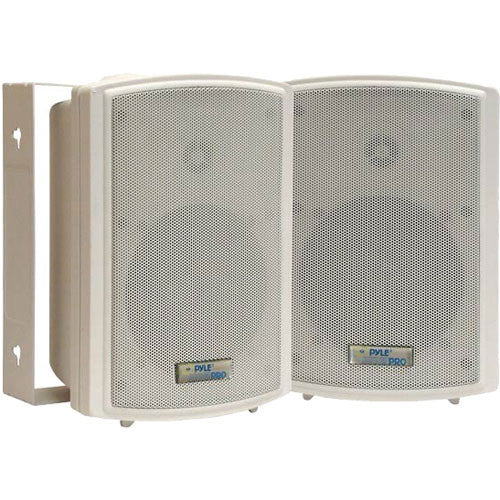Pyle Pro PDWR5T 5.25" Indoor-Outdoor Waterproof Speakers with Transformers (Pair)