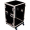 Odyssey Innovative Designs Black Label 8-Space Amp Rack Case
