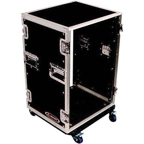 Odyssey Innovative Designs Black Label 8-Space Amp Rack Case