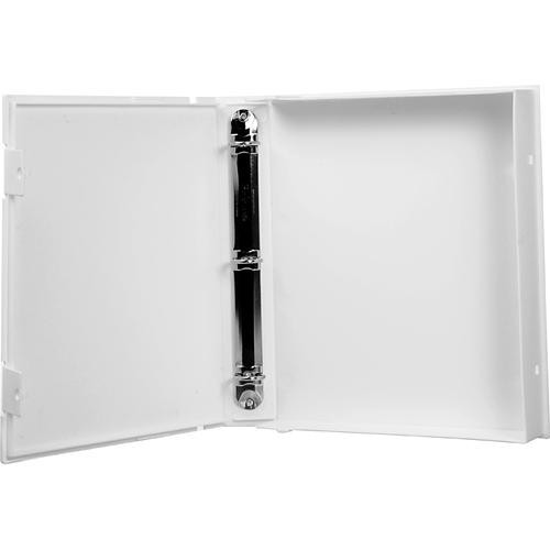 Vue-All Archival Safe-T Binder (With Rings, White)