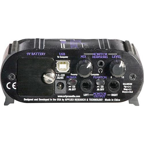 ART USB Dual Pre - USB 1.1 Digital Audio Interface with Dual Microphone Preamps