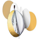 Photoflex MultiDisc Circular Reflector, 5 Surfaces, 42" (107cm)