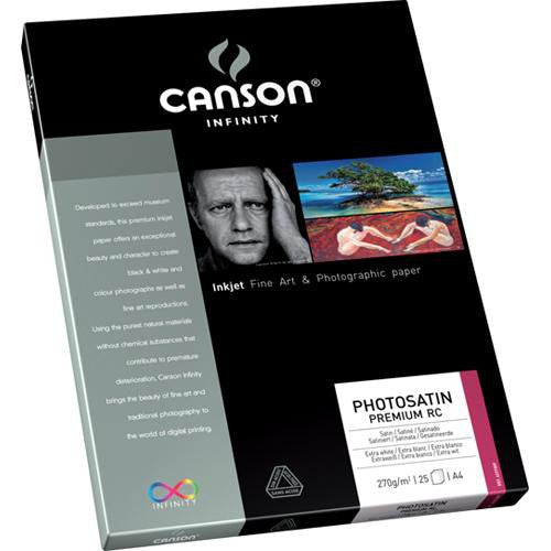 Canson Infinity PhotoSatin Premium RC Paper (11 x 17", 25 Sheets)