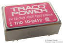 TRACOPOWER THD 10-2412 Isolated Board Mount DC/DC Converter, Metal Case, 1 Output, 10 W, 12 V, 835 mA