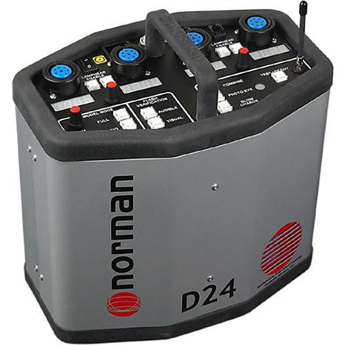 Norman D24R Pack, 4- IL2500 Head/Reflector Kit