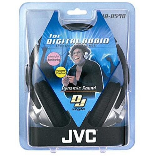 JVC HA-V570 Around-Ear DJ-Style Stereo Headphones
