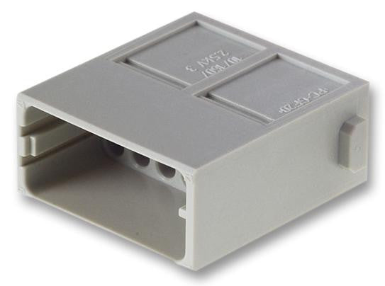 HARTING 09 14 017 3001 Heavy Duty Connector Insert, Pin Module, Less Contacts, Han-Modular DDD Series, Plug