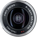 Zeiss Super Wide Angle 21mm f/2.8 Biogon T* ZM Manual Focus Lens for Zeiss Ikon and Leica M Mount Rangefinder Cameras - Black