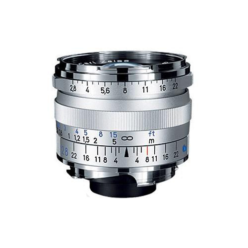 Zeiss Wide Angle 28mm f/2.8 Biogon T* ZM Manual Focus Lens for Zeiss Ikon and Leica M Mount Rangefinder Cameras - Silver