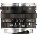 Zeiss Wide Angle 28mm f/2.8 Biogon T* ZM Manual Focus Lens for Zeiss Ikon and Leica M Mount Rangefinder Cameras - Black