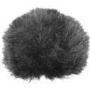 Rycote Universal Furry Lavalier Windjammer (Pair) - Black & White