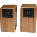 Audioengine P4 2-Way Passive Bookshelf Speakers (Bamboo, Pair)