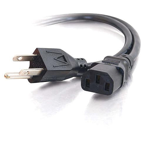 C2G 18 AWG Universal Power Cord (NEMA 5-15P to IEC C13, 25')