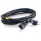 C2G 18 AWG Universal Power Cord (NEMA 5-15P to IEC C13, 25')