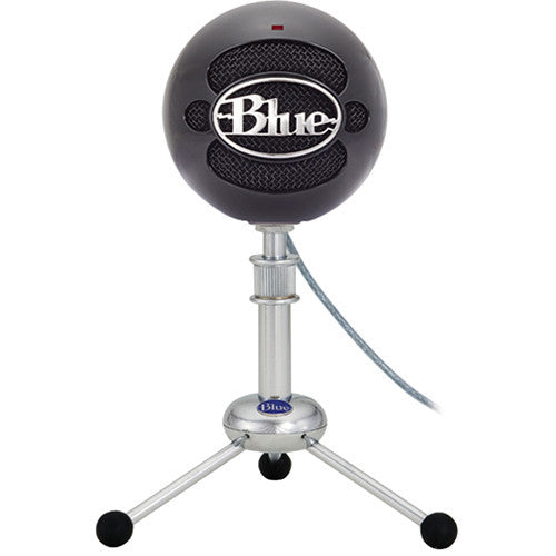 Blue Snowball USB Condenser Microphone with Accessory Pack (Gloss Black)