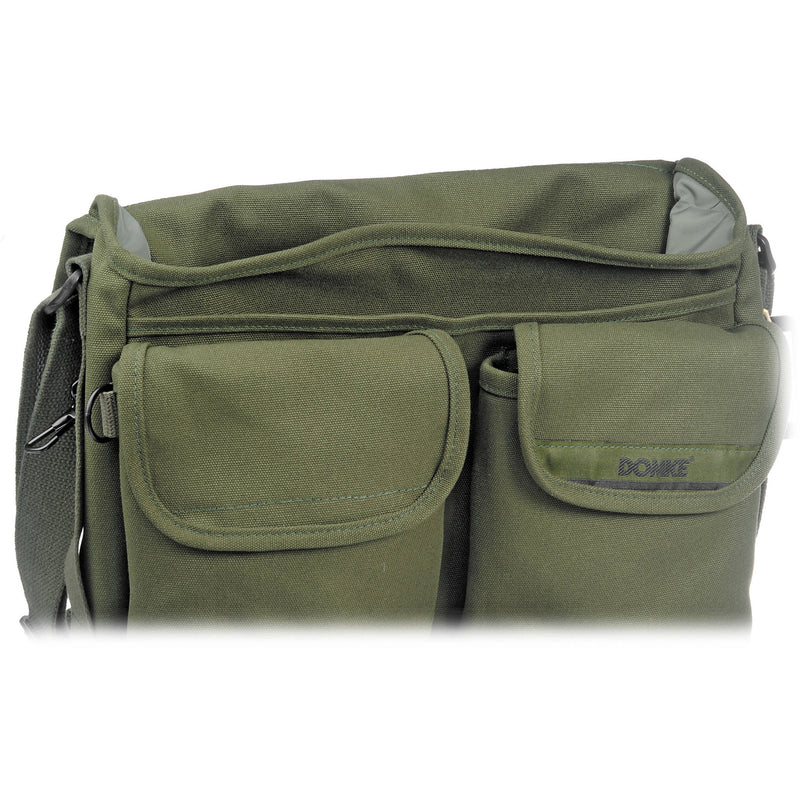 Domke F-802 Reporter's Satchel Shoulder Bag (Olive Drab)
