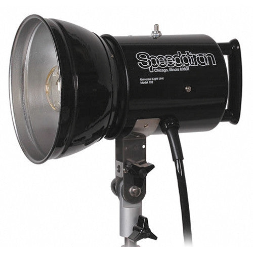 Speedotron 102 Black Line - 2400 Watt/Second Lamphead with 7" Reflector and UV Coated Flashtube