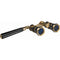 LaScala Optics 3x25 Iolanta Opera Glasses (Black & Gold)