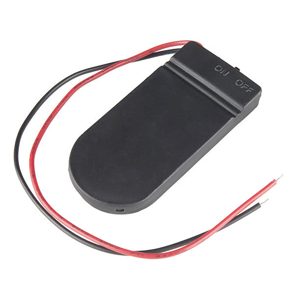 Tanotis - SparkFun Coin Cell Battery Holder - 2xCR2032 (Enclosed) Batteries, Power - 1