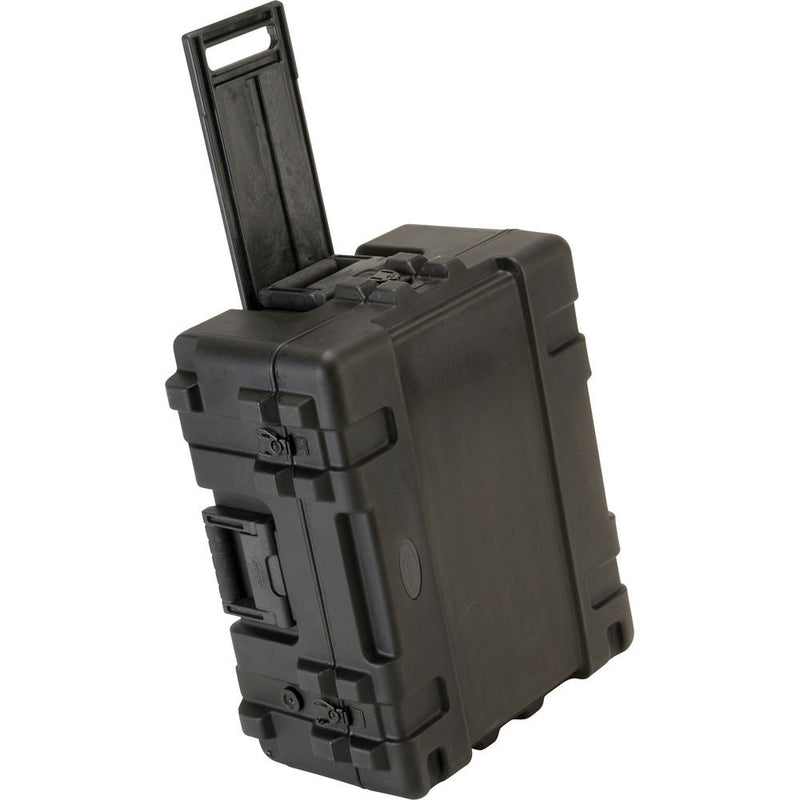 SKB 3R2217-10B-CW Roto-Molded Mil-Standard Utility Case with Wheels and Cube Foam Interior