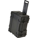 SKB 3R2217-10B-CW Roto-Molded Mil-Standard Utility Case with Wheels and Cube Foam Interior