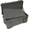 SKB 3R3214-15B-CW Roto-Molded Mil-Standard Utility Case with Cubed Foam Interior and wheels
