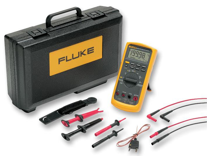 FLUKE FLUKE 87-5/E2K/EUR Hand Held True RMS Digital Multimeter Kit and Accessories