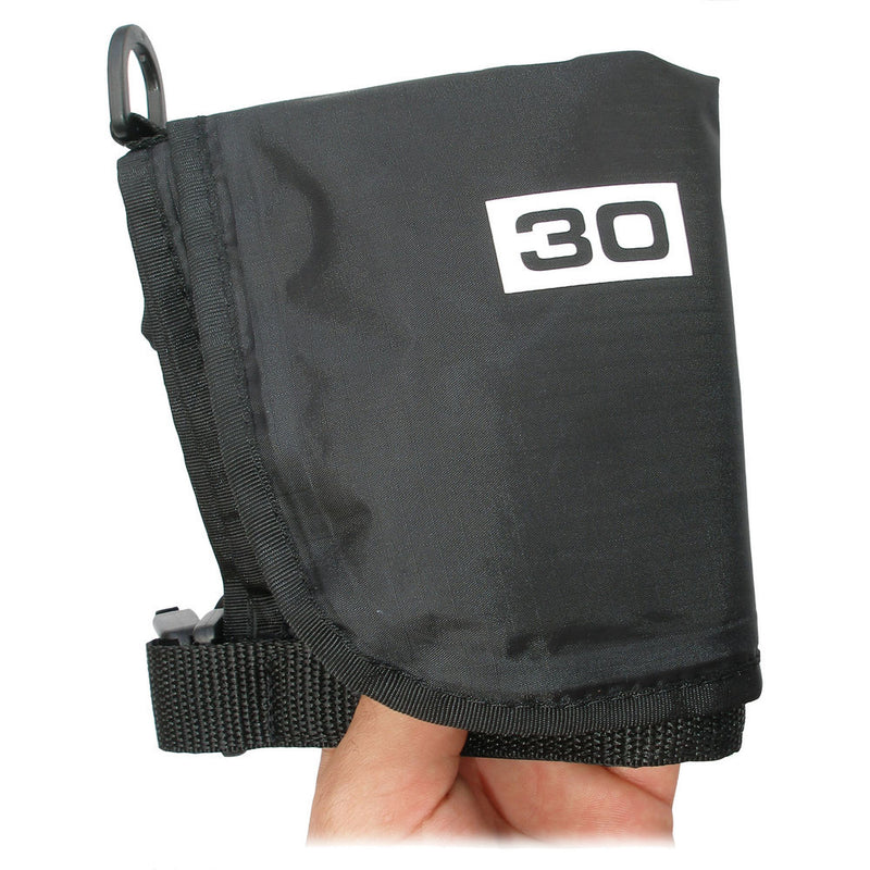 OverBoard Waterproof Dry Flat Bag (30 L, Black)