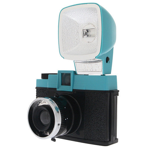 Lomography Diana F+ Medium Format Camera (Teal/Black)
