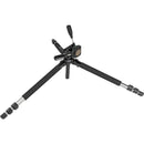 Slik Pro 700DX AMT Tripod With 3-Way Pan and Tilt Head (Silver)