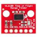 Tanotis - SparkFun ToF Range Finder Breakout - VL6180 Boards, Proximity, Sparkfun Originals - 2