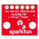 Tanotis - SparkFun ToF Range Finder Breakout - VL6180 Boards, Proximity, Sparkfun Originals - 3