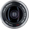 Zeiss Super Wide Angle 21mm f/2.8 Biogon T* ZM Manual Focus Lens for Zeiss Ikon and Leica M Mount Rangefinder Cameras - Silver