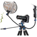 Novoflex 17.7" Flexible Gooseneck Flash Extension with 1/4"-20 Threaded Screws on Each End