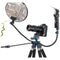 Novoflex 17.7" Flexible Gooseneck Flash Extension with 1/4"-20 Threaded Screws on Each End