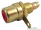 PRO SIGNAL PSG01511 RCA (Phono) Audio / Video Connector, 2 Contacts, Jack, Gold Plated Contacts, Metal Body, Red