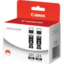 Canon PGI-225 Black Ink Cartridge Twin Pack