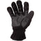 Freehands Women's Unlined Fleece Gloves (Large, Black)