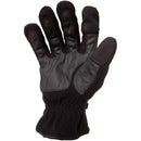 Freehands Women's Unlined Fleece Gloves (Small, Black)