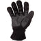 Freehands Women's Unlined Fleece Gloves (Medium, Black)